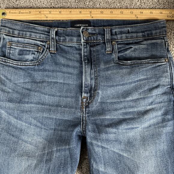 J Crew Jeans Men 32x30 Faded Blue 770 Straight Broken In Japanese Kurabo Denim - Picture 5 of 16